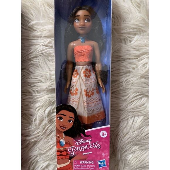 Disney Princess Fashion Dolls Lot of 3 Ariel Moana Tiana 11 In Hasbro NIB 3481 - Picture 3 of 11